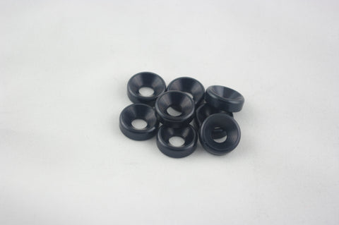 BLACK M8 OR M6 FLAT HEAD FLUSH WASHER- HONDA RUCKUS